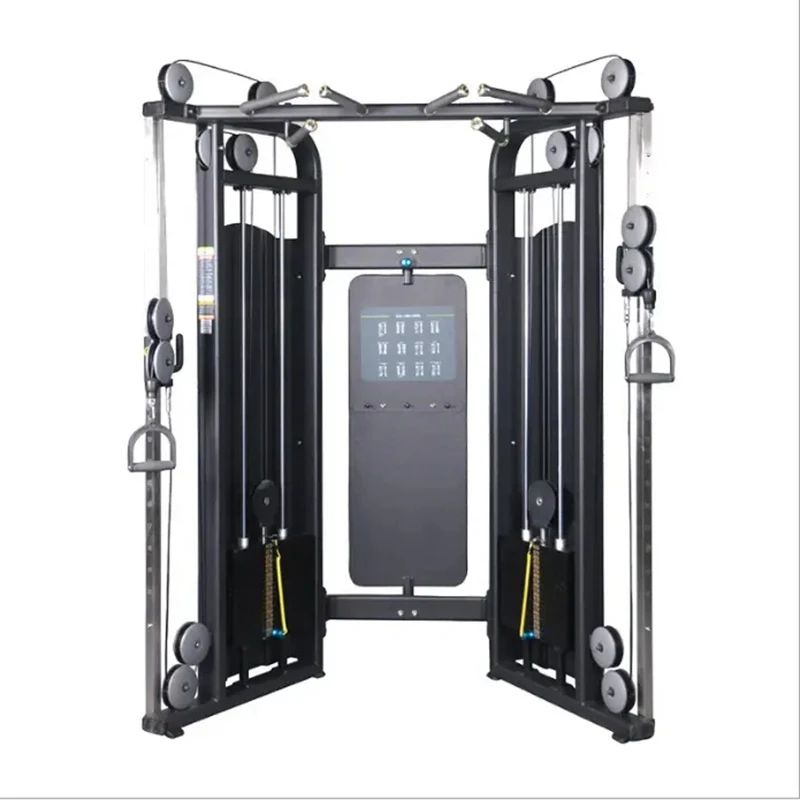 Palestra Fitness Power Cage Squat Rack E Sollevamento Pesi Body Building Cable Crossover Allenamento Della Forza Fts Glide Smith Machine