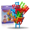 18/24pcs Chairs Stacked Building Blocks Stacked Chairs Parent-Child Gatherings Stress Relieving party board game for kids gifts 2