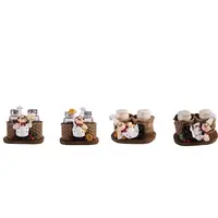 Craft Resin Seasoning Jar Retro Unique Powder Bottle Exquisite Creative Storage Can Hotel 2