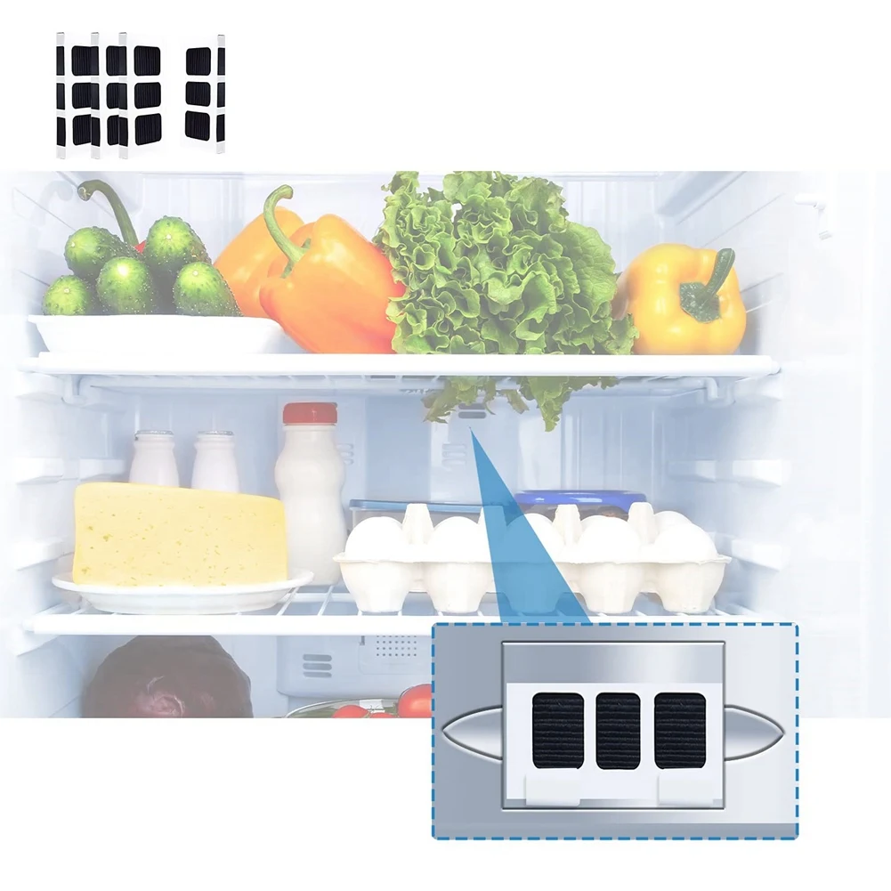 6PCS Refrigerator Air Filter for Pureair Ultra 2 Pure Air Ultra 2 Frigidaire & Electrolux Refrigerators 5