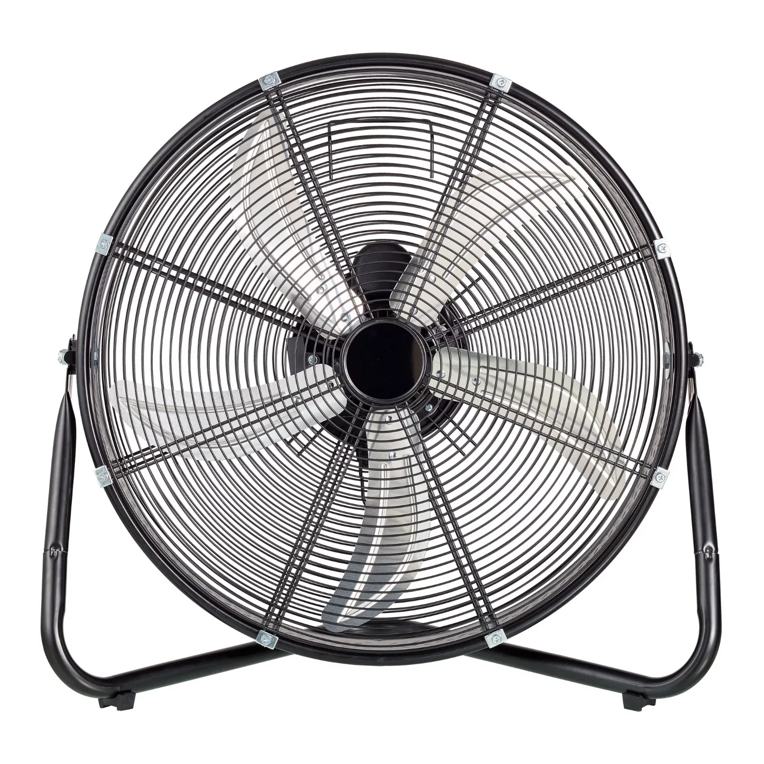 

High Velocity Drum Fan with Wall Mount, Black/Gray neck fan