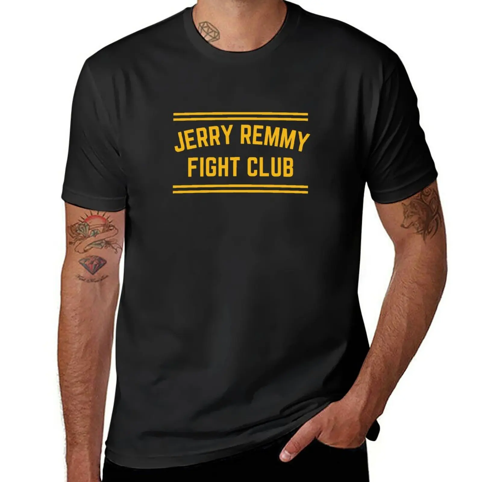 

New Jerry Remy Fight Club shirt T-Shirt blank t shirts man clothes Short sleeve sweat shirts Men's clothing