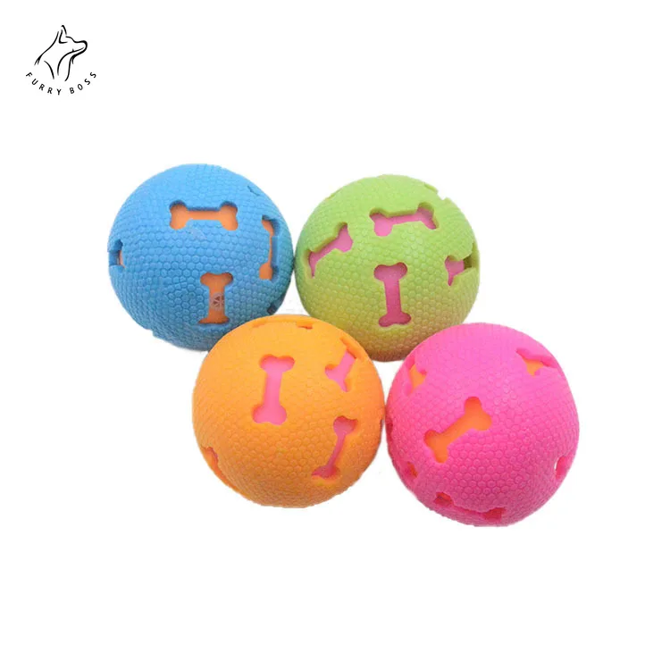 

Dog Toy 7.6cm Ball Dog Fetch Puzzle Ball Indoor or Outdoor Dog Toys Balls Helps Clean Teeth for Small Medium Large Dogs Puppy