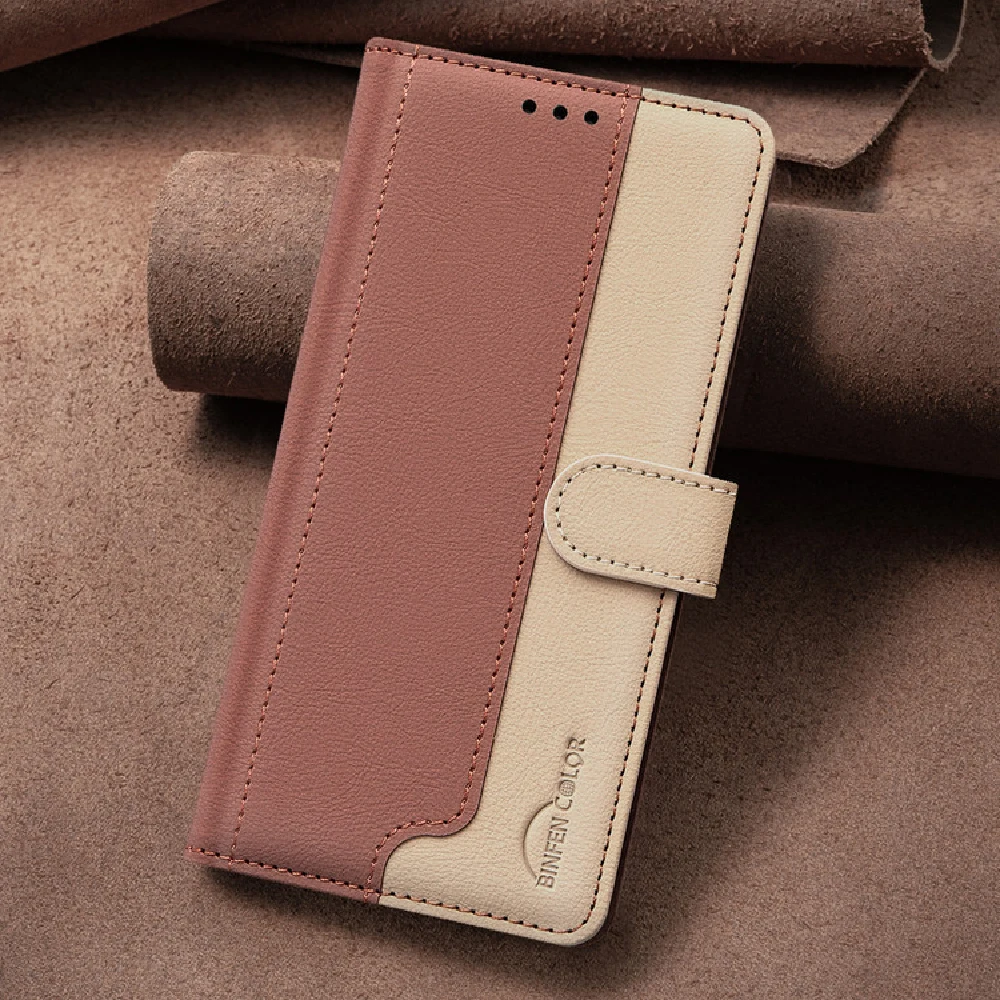 Luxury RFID Leather Wallet Flip Case - Ultra Premium Cover and Protective Shell
