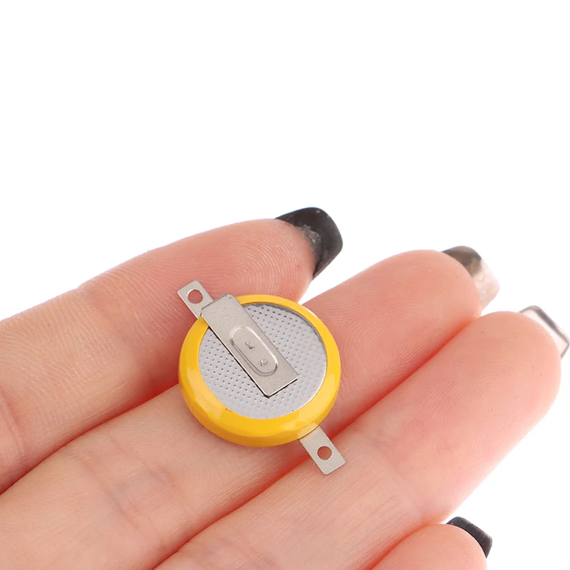 

5Pcs CR1616 1620 1632 3V 50mAh Li-Lon Battery With 2 Feet Welding Solder Pins 180 Degree For Remote Watch Toy Button Coin Cell