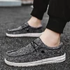 Men's Breathable Casual Canvas Slip Shoes Comfort Slip-on Loafer Soft Penny Loafers for Men Lightweight Driving Boat Shoes 4