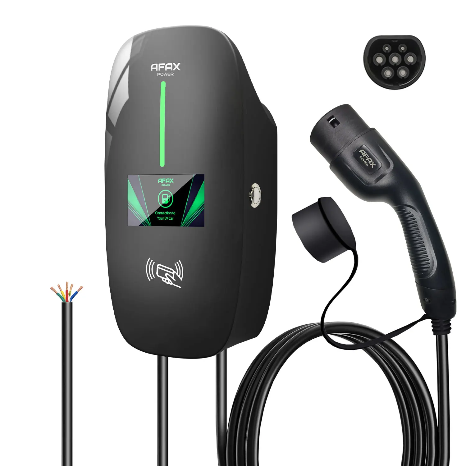 Car Charger EV Charging Cable New Energy Vehicle Parts GB/T 7.6kw 11kw 22kw EV 16A AC Charging Station For Electric Car Charger
