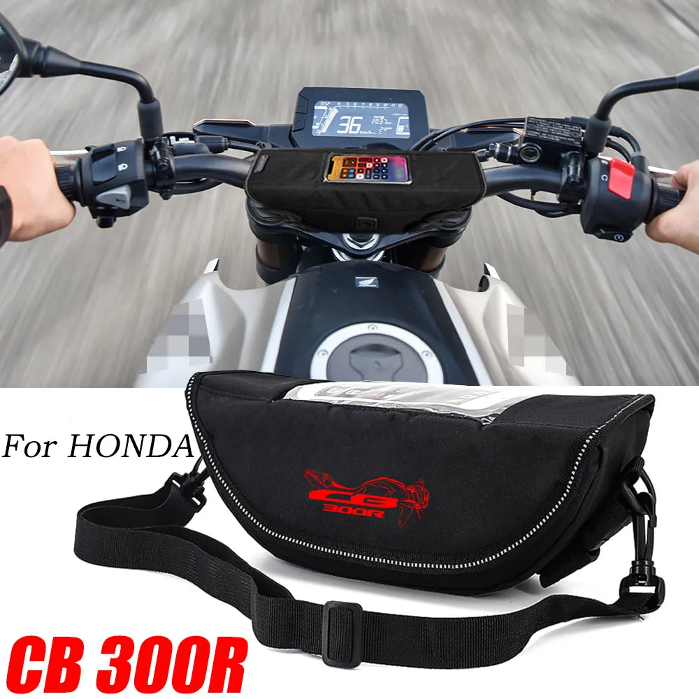 For Honda CB300R CB300 R CB 300R CB 300 R Motorcycle accessory  Waterproof And Dustproof Handlebar Storage Bag  navigation bag 2019 cb300 r cb 300r accessories motorcycle engine guard crash bar bars bumper protector for honda cb300r 2018 2020