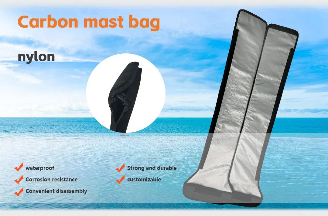 Description Picture 3 of itemWaterproof Package for Hydrofoil and Aluminum Mast, 2 Sizes Carbon Fiber, Mast Sleeve, Surfing Accessories, 75 cm, 90cm