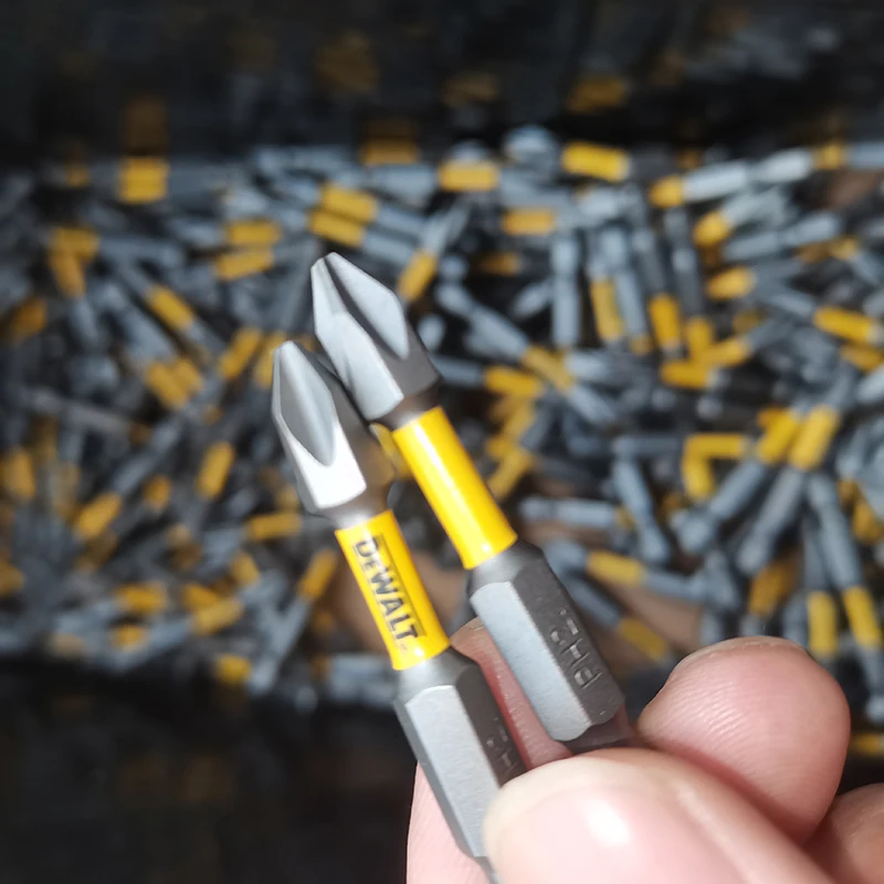 Dewalt PH2 고속 스틸 드릴 비트, 전기 기사 유지 보수 고정 임팩트 스크루 드라이버 헤드, 50mm, 5 개