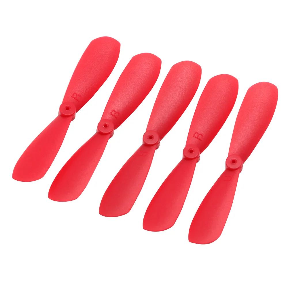 10pcs 46mm 4.6cm 0.8mm 1.0MM CW CCW AB Props Propellers Main Blades fit 716 615 720 Coreless Motor For Airplane Drone Parts 3
