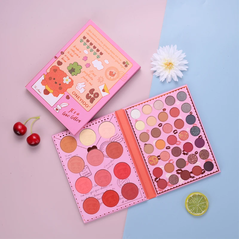 

Eyeshadow Eye Makeup Pallete Matte Pigmented Powder Pressed Eye Shadow Lightweight Practical Makeup