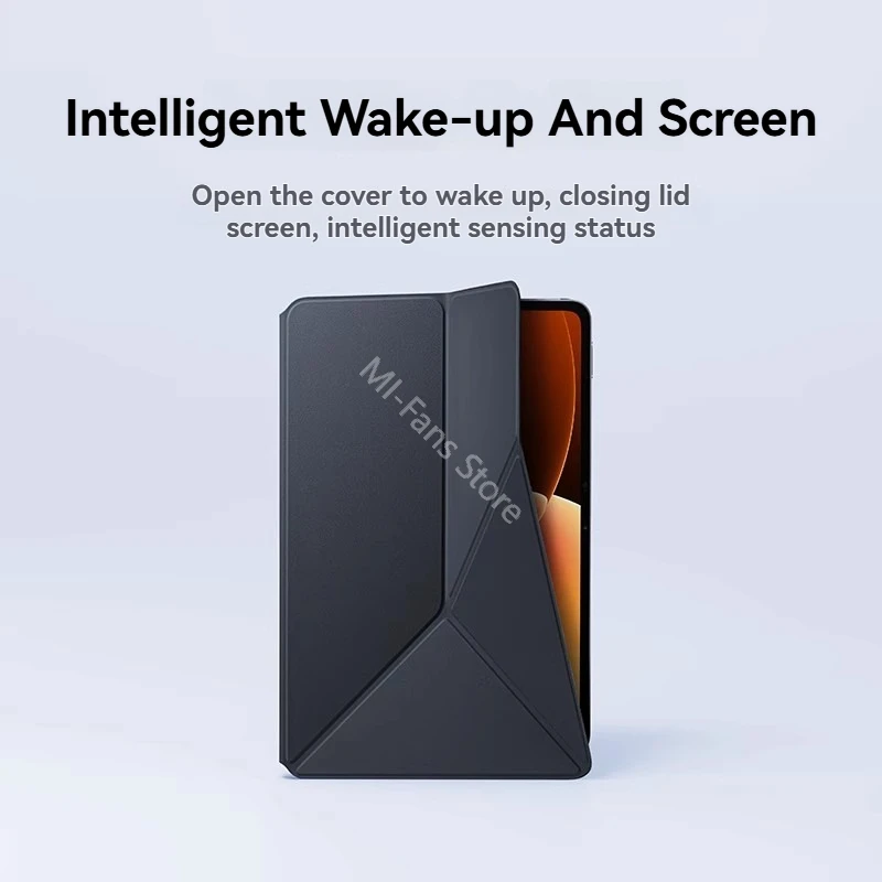 Premium PU Leather Magnetic Smart Sleeve for Tablets - 11.2 Inch Folding Flip Protective Stand Cover