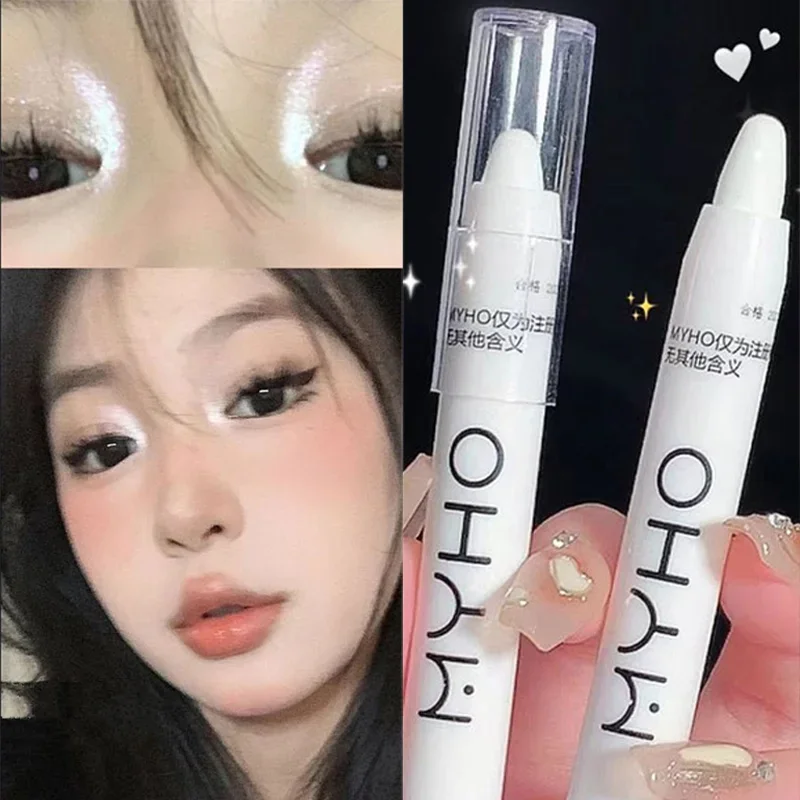 Face Highlighter Glitter Lying Silkworm Highlighter Pencil Eyes Makeup