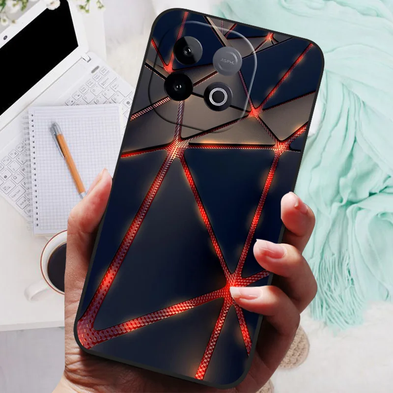 Premium Silicon Back Cover Phone Case with Soft Bumper Coque