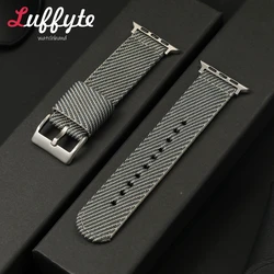 Nylon Universal Watch Straps - Versatile and Durable Bracelet Band - 42 44 45 49 S10 - 46MM (Gray)