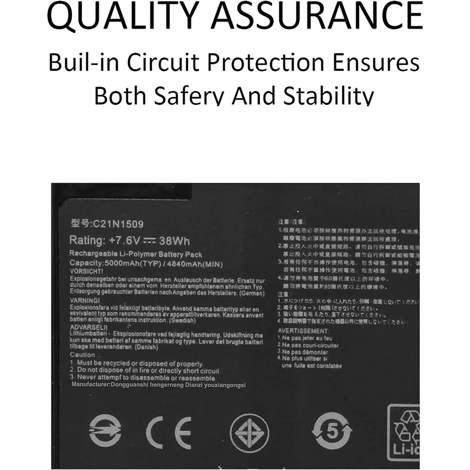 BATTERIA COMPATIBILE CON ASUS TUF Gaming F15 FX506LI-BI5N5 11.4V 48Wh EUR 44,99 - FR - Foto 5