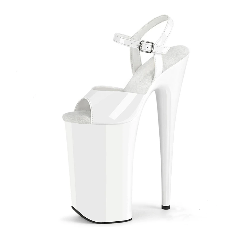 SDTRFT Zapatos Mujer 10 Inch Fetish Sandals 26cm Thin Heels Pumps Platform Women Walking Show Artifact Model High-Heeled Shoes women sandals,women high heels