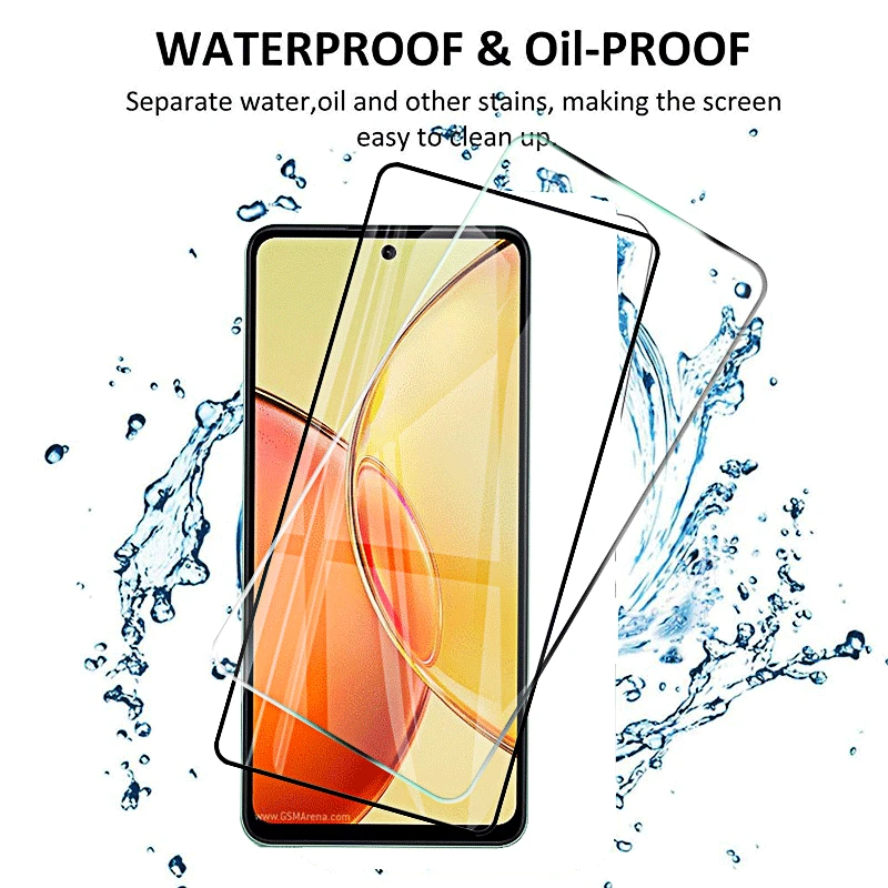 6in1 Tempered Glass for Vivo Y36 5G 4G Protective Film Screen Protector on Vivo Y31 Y51 Y72 Y70 Y35 Y31s Phone Camera Glass