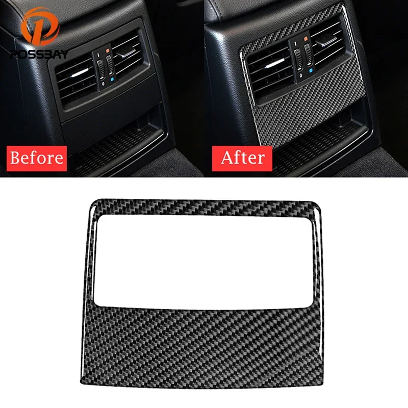

Для BMW 3 серии E90 E92 2005-2012 Автомобильная задняя Центральная крышка воздуховыпускного отверстия отделка из углеродного волокна вид Стайлинг автомобильные внешние аксессуары