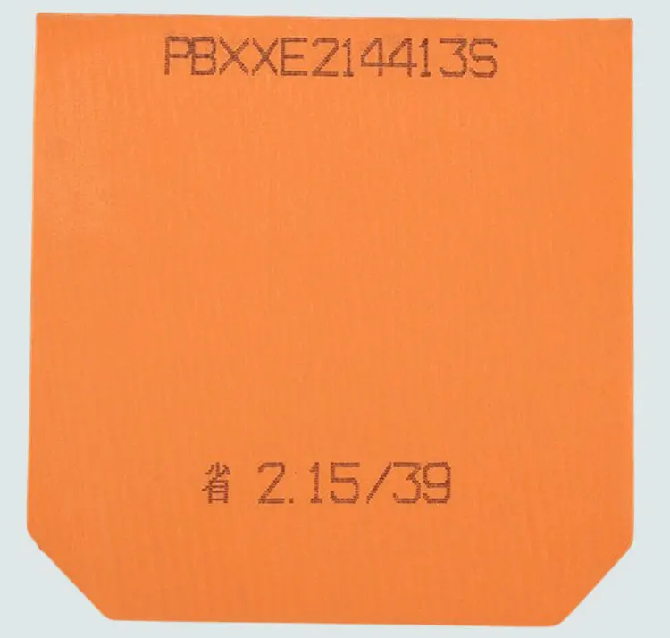 DHS NEO Hurricane 3 Provincial Tischtennis-Gummi, orangefarbener Schwamm, NEO H3 Prov OS Ping-Pong-Gummi, klebriges Oberblatt – Detail 9