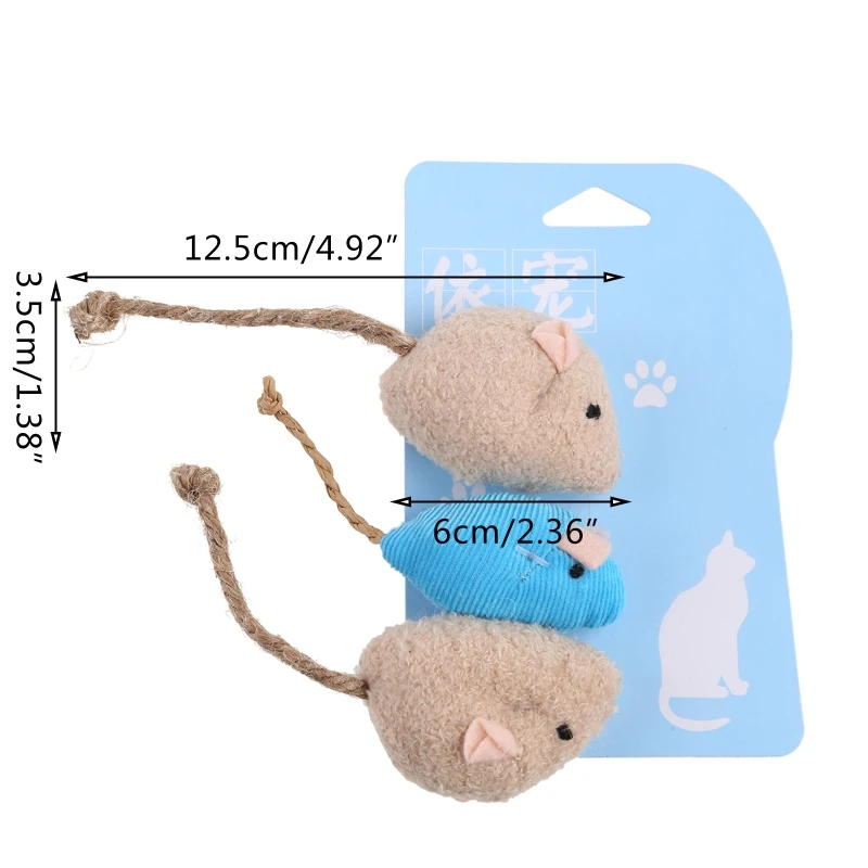 

3PCS for Doll Pet for Cat Toy Cartoon for Cat for Indoor Cats New Dropship