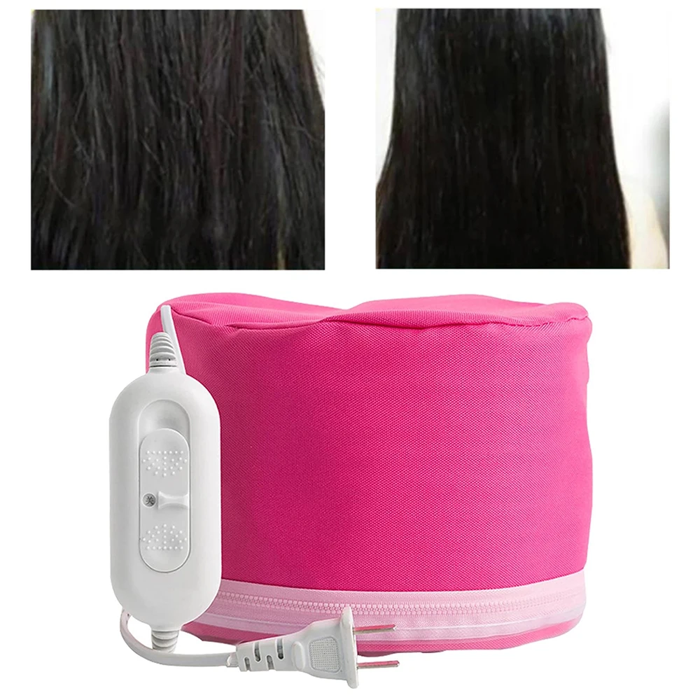 Adjustable Heating Hair Cap Electric Hair Cap Hat Salon Thermal Treatment SPA Nourishing Care Styling Spa Home Salon Tool