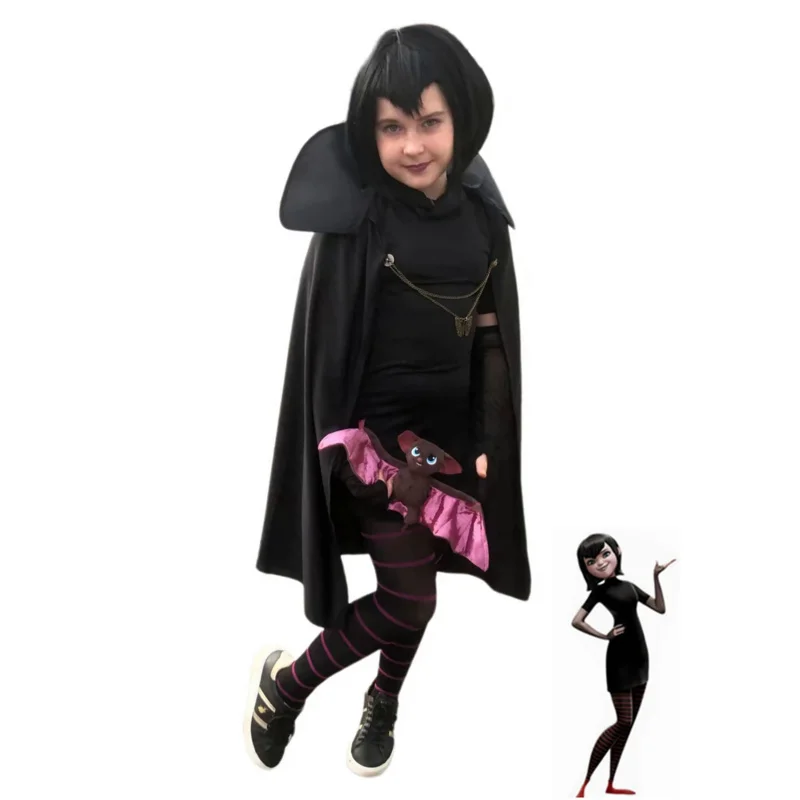 Meisjes Christmas Halloween Costumes For Girl Carnival Hotel Transilvaniaing Mavis Cosplay Fancy Dress Vampire Child Adult Women