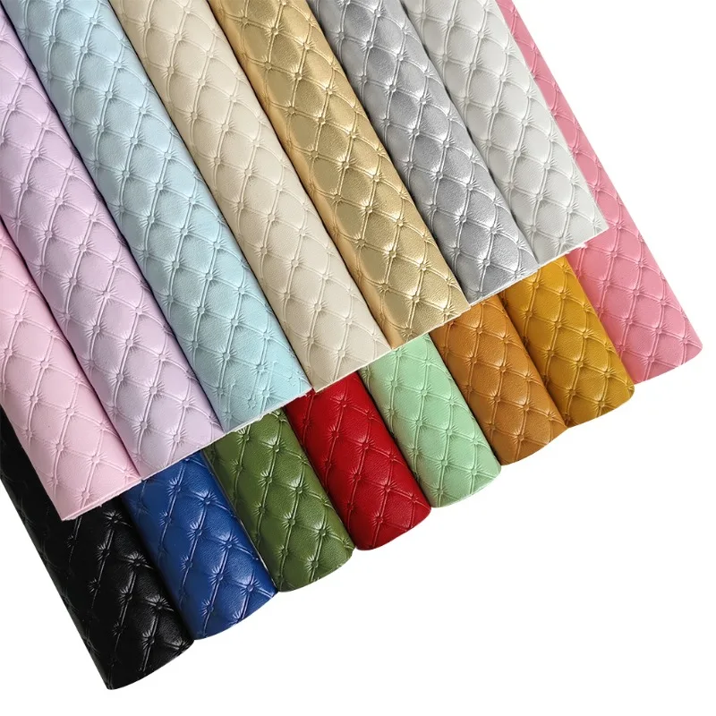 Rough Fabric Pattern PU Faux Leather Sheets Designer Fabric For DIY Handbag  Phone Case Pendant Golf Bag Material By Meter - AliExpress