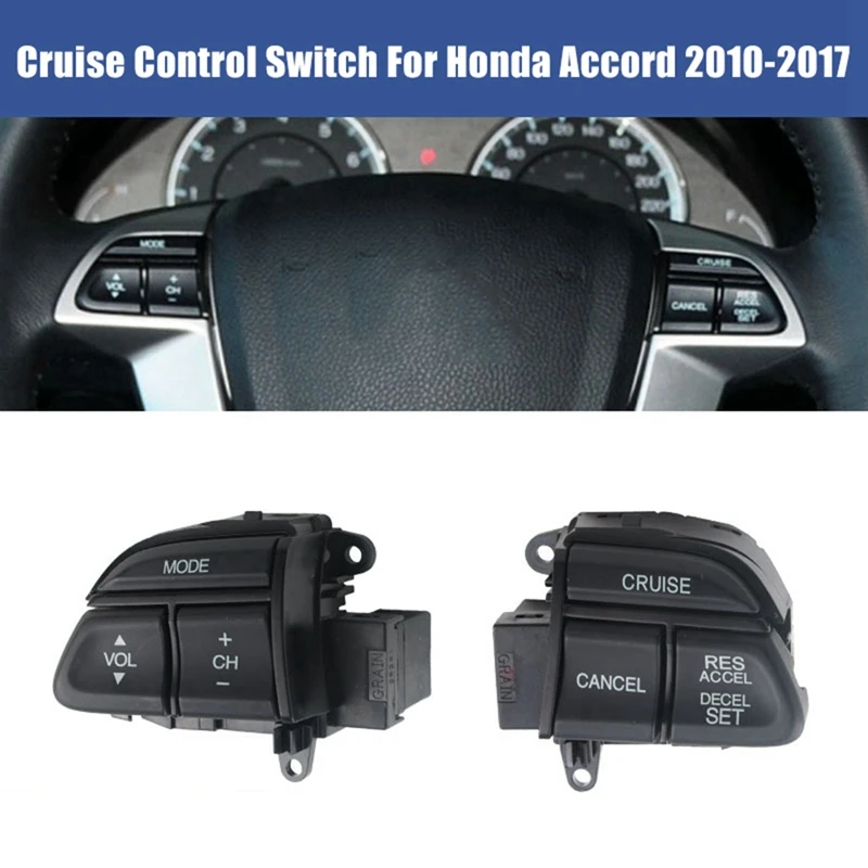 

Car Steering Wheel Radio Cruise Control Switch Parts For Honda Accord 2010-2017 35880-TA0-A11