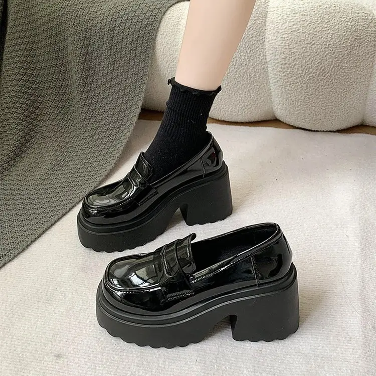 

Soft Round Toe Slip On Shoes For Women Clogs Platform Shallow Mouth Female Footwear Casual Sneaker Oxfords Loafers With Fur Brit