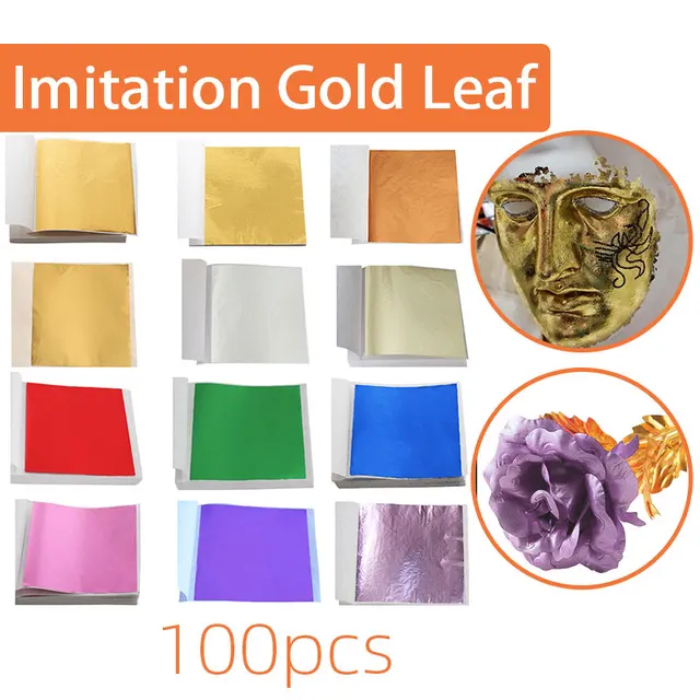 Imitation Gold Leaf Sheets 1