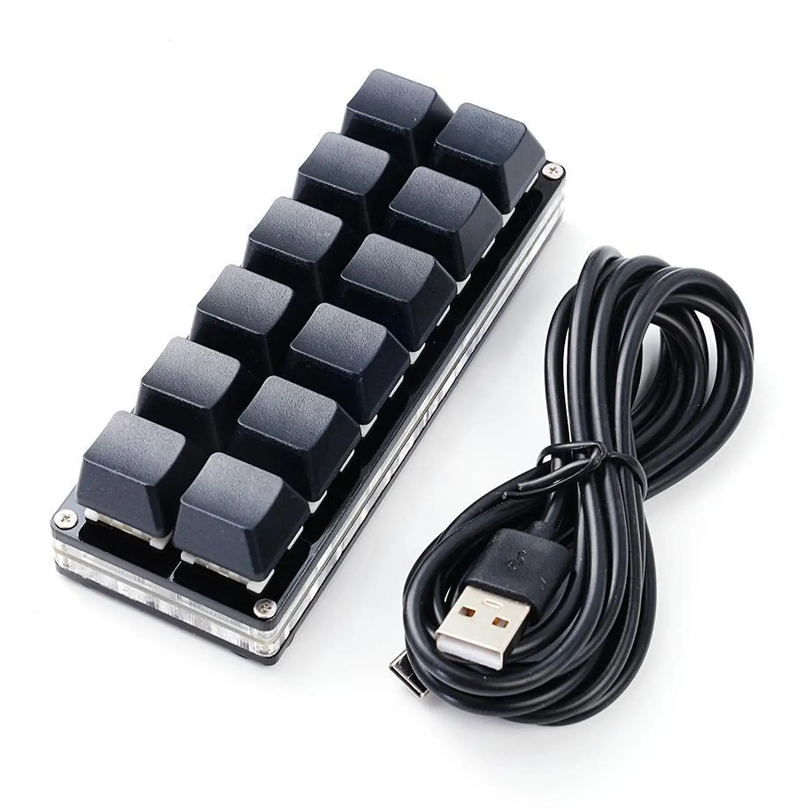 Teclado, Programação USB, RGB, 24, 16, 12,