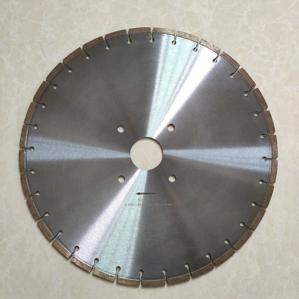 Scie diamantée béton, disque à tronçonner diamanté 350 mm x trou