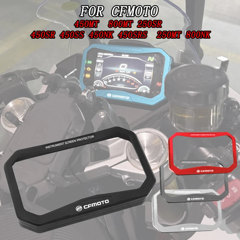 For CFMOTO 450MT 800MT 450SRS 450SR 450SS 450NK 800NK 250SR 250MT Motorcycle Instrument Display Cover Screen Protector Cover Motorcycle Screen Protector