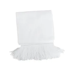DHL50pcs Sublimation DIY White Blank Polar Fleece Soft Lightweight Scarves For Adult and Child