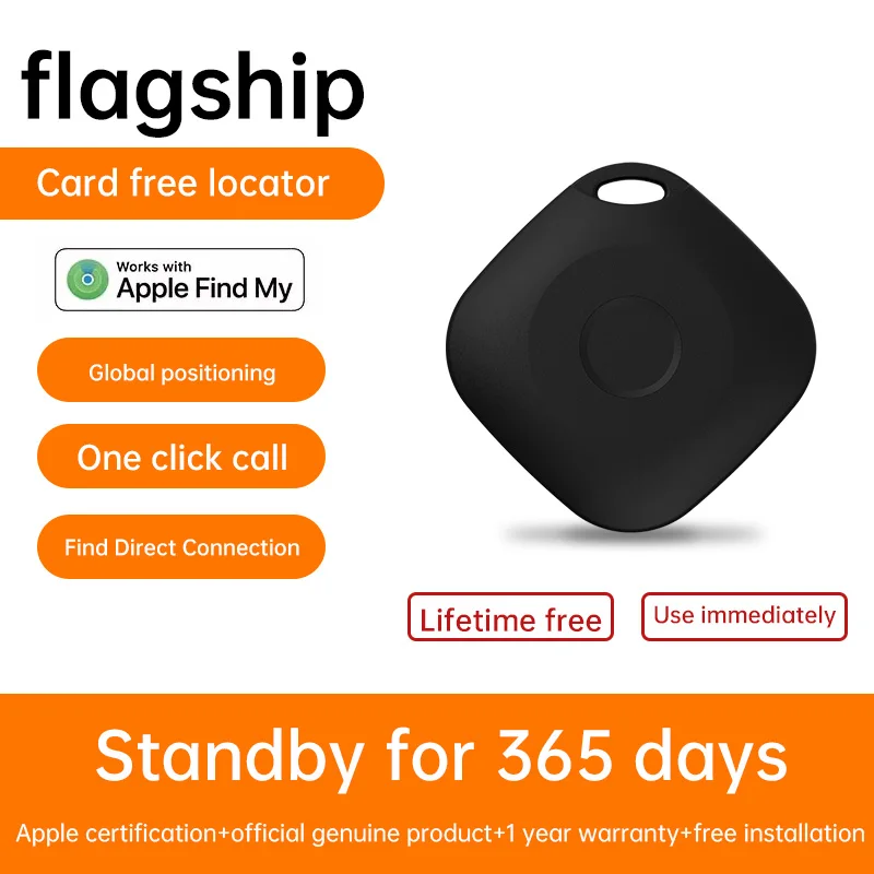 Smart Bluetooth GPS Tracker Apple Find My APP ITag Anti Lost Reminder Device MFI Rated Locator Car Key Pet Kids Finder