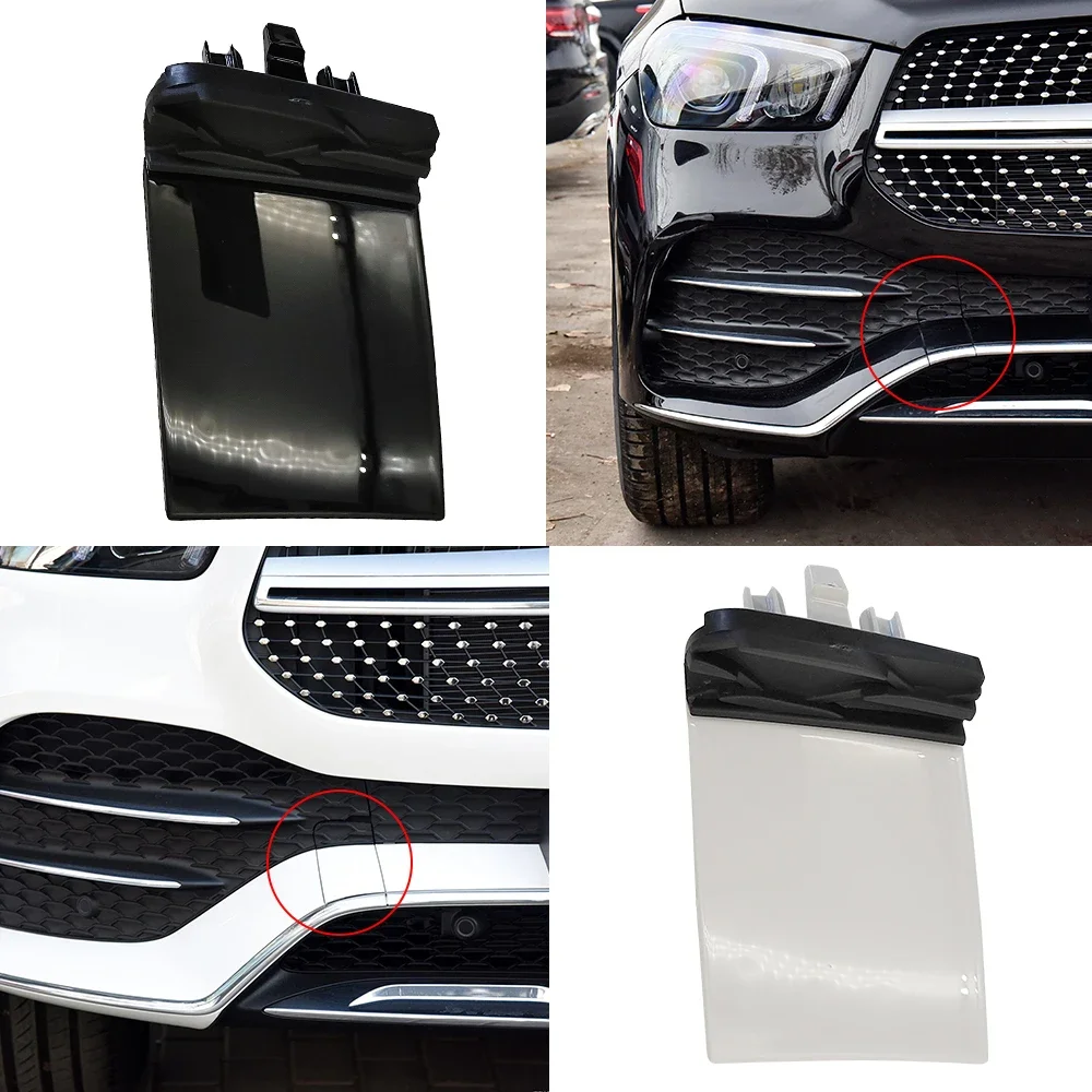 Car Front Rear Bumper Tow Hook Cover Caps Silver For Benz GLE Class GLE350 GLE450-1678856103 For Mercedes W167