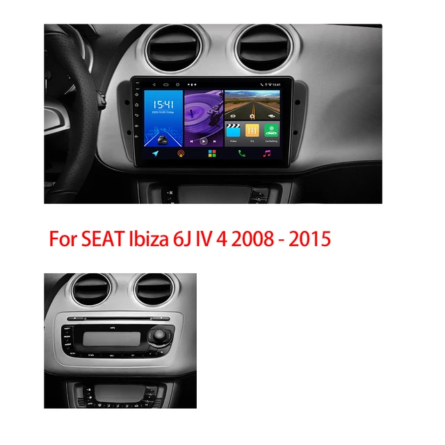 2 Din Android Auto Radio For Seat Ibiza 6j 2009 - 2013 2010 Carplay Car  Multimedia Gps 2din Autoradio - Car Multimedia Player - AliExpress