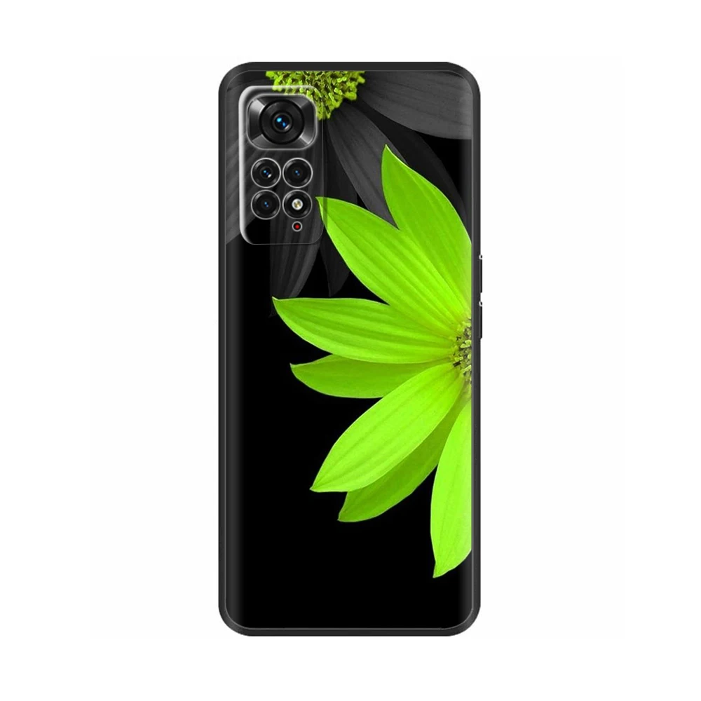 For Redmi Note 11s 11 Pro Case Soft Silicone Protection Back Covers For Xiaomi Redmi Note 11 11Pro Cases note11 TPU Black Bumper
