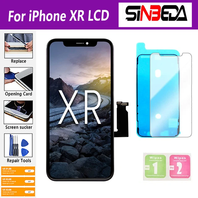 Pantalla LCD Original para iPhone XR, montaje de digitalizador táctil 3D, a  precio de fábrica, 100% - AliExpress