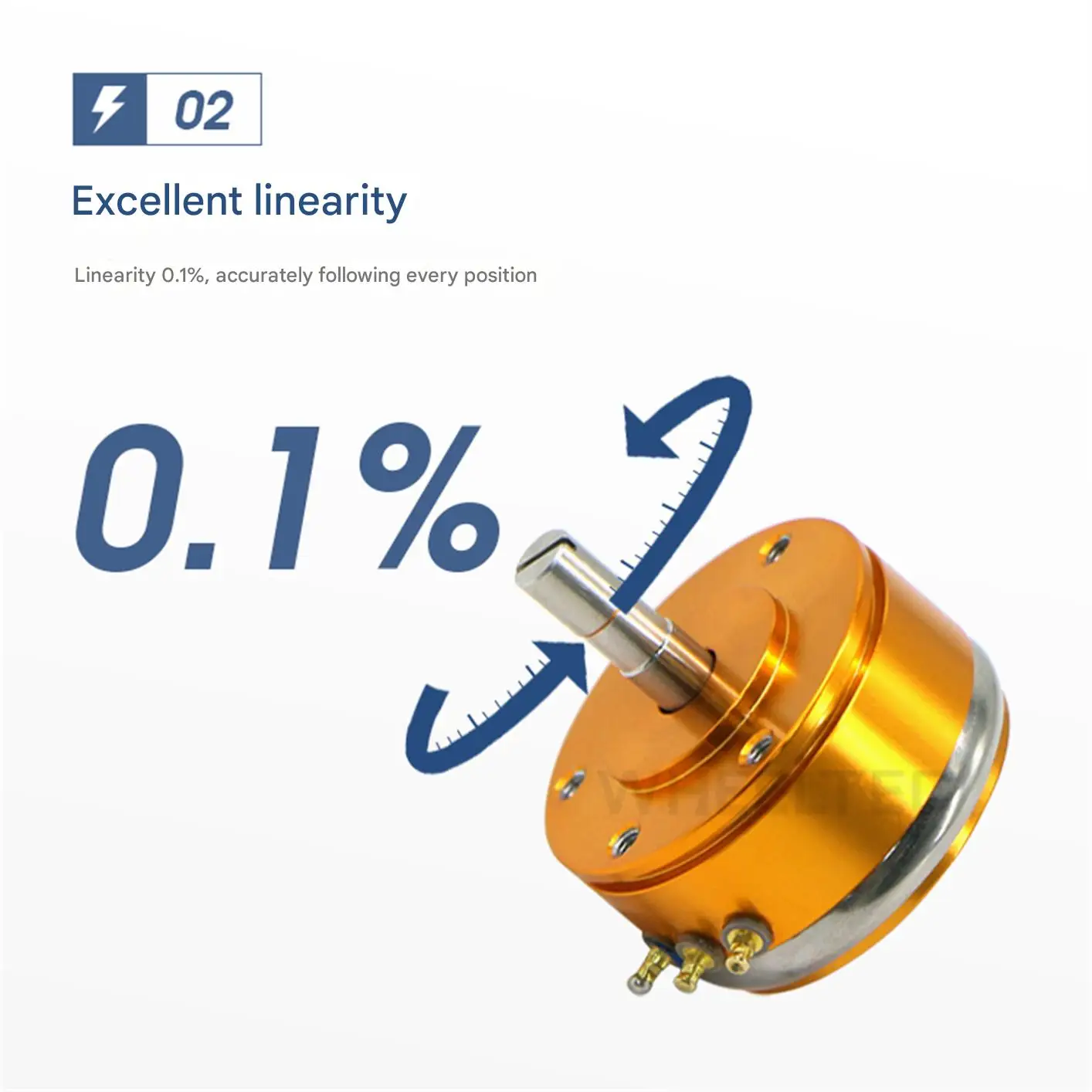 WHEELTEC WDD35D4 angular displacement sensor, absolute angle output, infinitesim