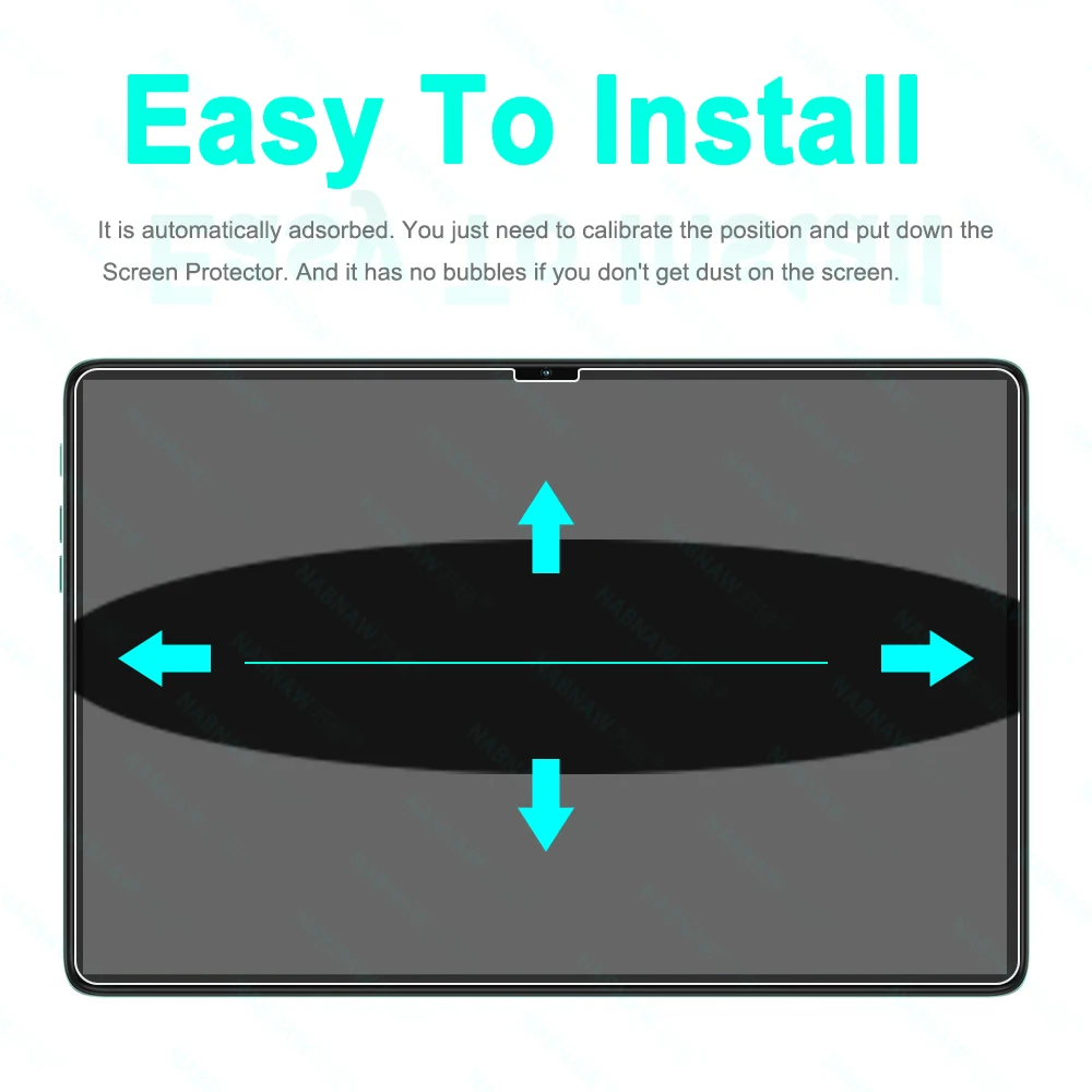 2 Pieces HD Scratch Proof Screen Protector Tempered Glass For N-ONE NPad Q 10.1-inch Tablet Protective Film Free Bubble 6