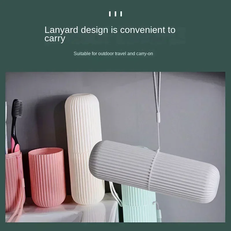 Toothpaste Toothbrush Portable Protect Holder Case Camping Storage Box Protect Toothpaste Toothbrush Travel Gear Storag