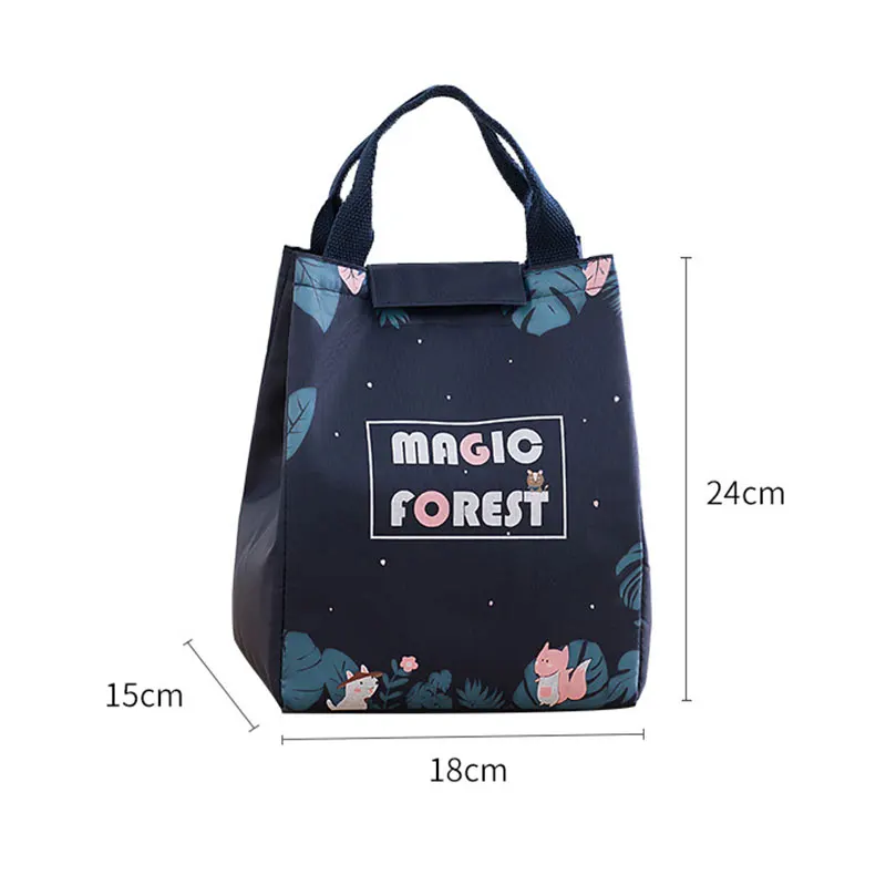 Portable Thermal Lunch Box Bag for Women and Kids – Insulated Food Storage Handbag, Tra... - SKU TLBB1632 - UGI Packaging