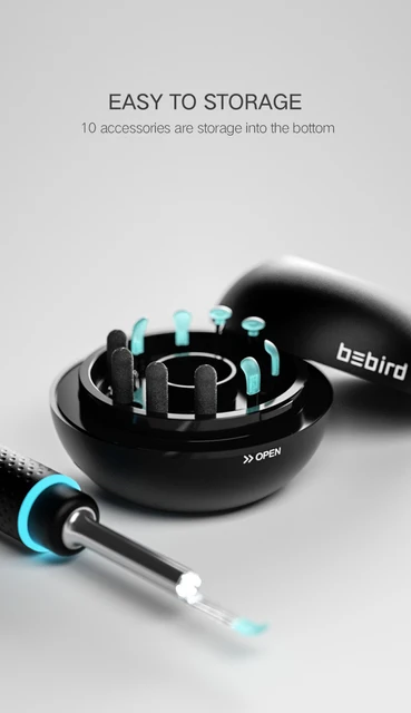 Otoscope BEBIRD M9 Pro, bâton de nettoyage d'oreille avec endoscope  numérique HD 1080P - Rouge - Accessoire soin traitant à la Fnac