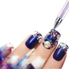 Nail Art Dual Heads Acrylic Design Metal Dotting Wax Pen Rhinestones Gem Picking Picker Manicure Drill Pencil Silicone Head Tool 5