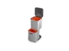 Joseph Joseph Totem Compact 40 liter Waste Separation and Recycling Kitchen Trash Can with odor filter and removable food waste 2