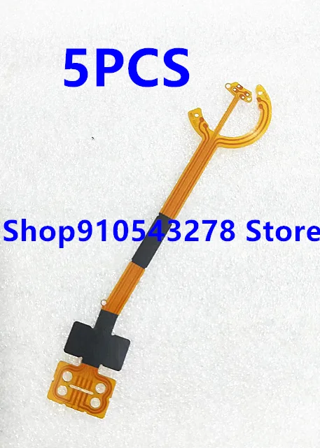 5 Pezzi Nuovo Controllo Dell'Obiettivo Cerniera Dell'Otturatore Lcd Flex Cable Parti Di Riparazione Per Contax Tvs1 ; Tvs 1 Film Camera