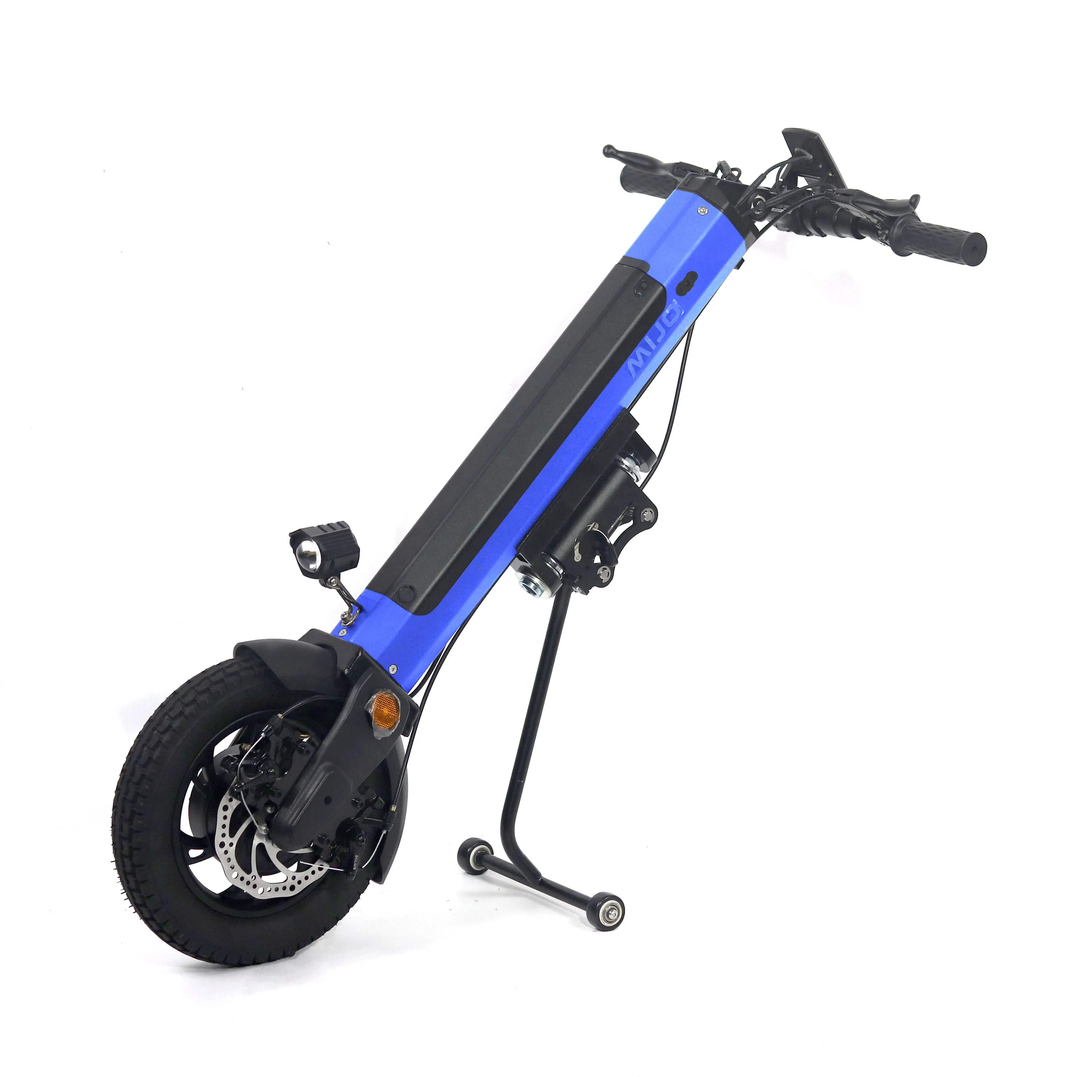 Portable and Comfortable Electric Handcycle Wheelchair Attachment 350W Wheelchair Drive Head with 36V 13Ah Lithium battery samebike 20lvxd30 ii electric bike 48v 350w 10ah battery max speed 25km h
